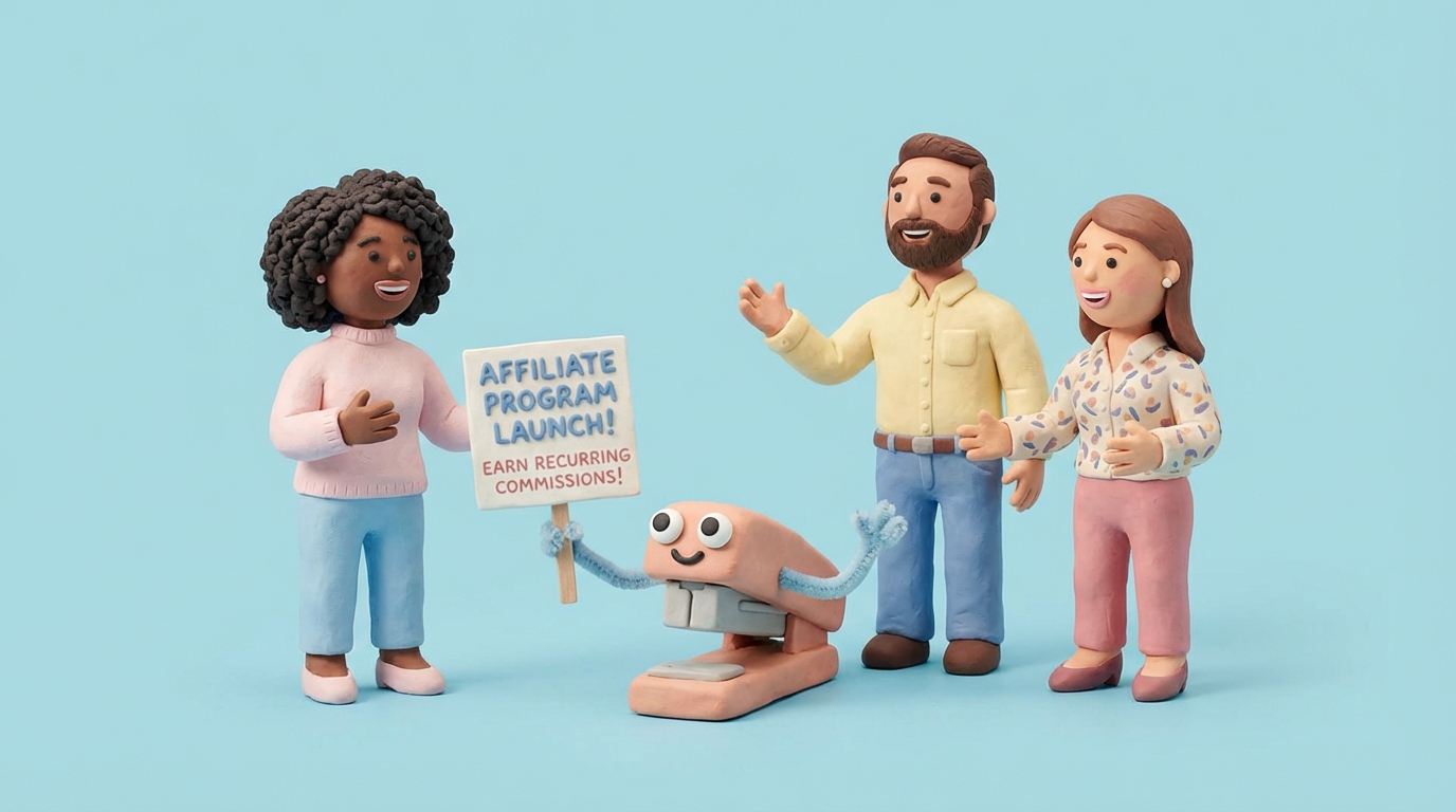 Earn 30% commission for 2 years: our affiliate program is live