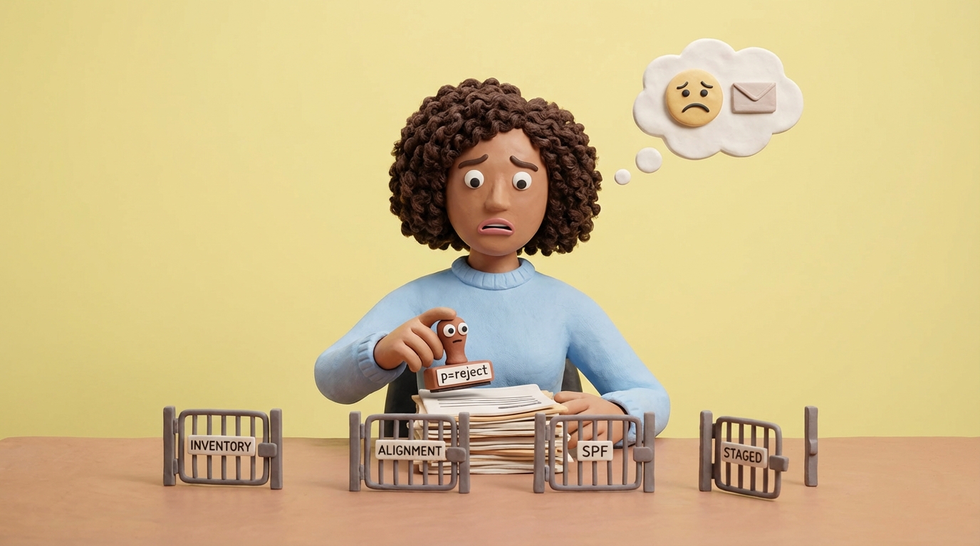 From p=none to p=reject: how to enable DMARC enforcement in 2026