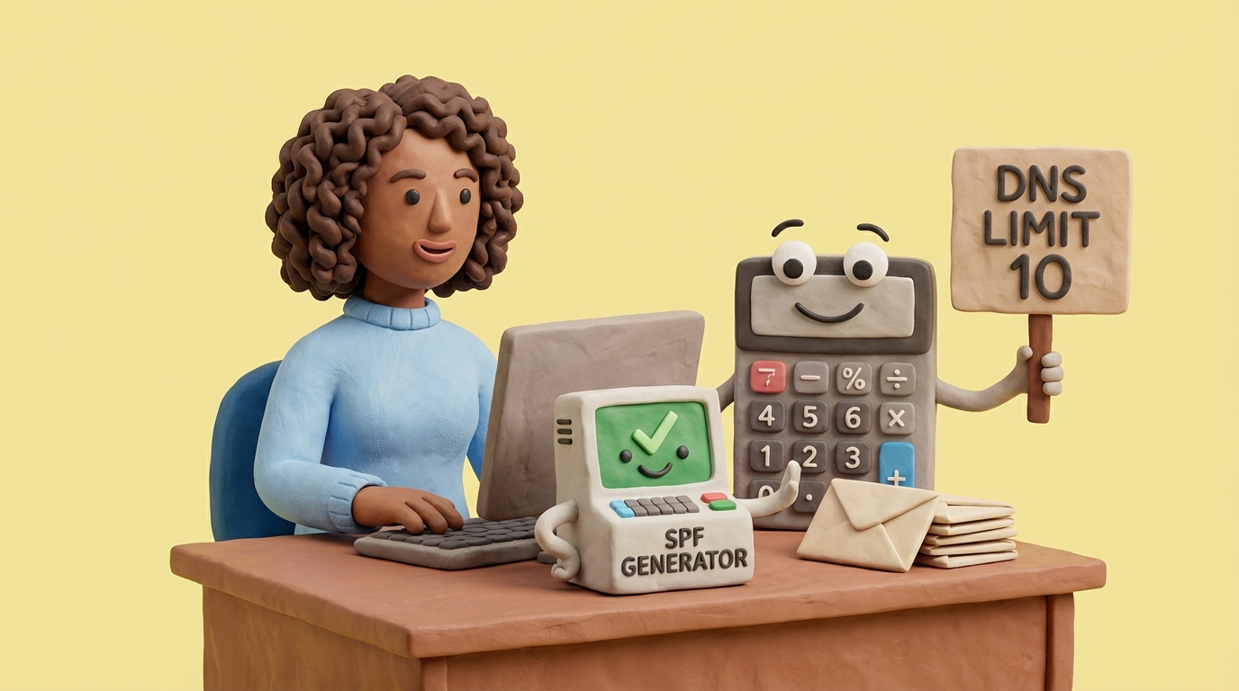 The 10-Lookup Trap: our SPF Generator helps build records that actually work