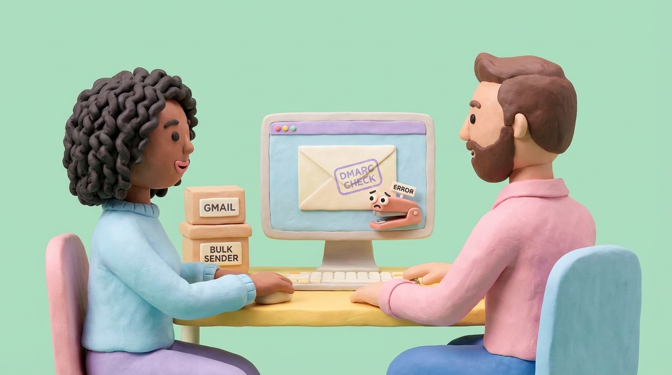 Google DMARC check: verify your domain meets Gmail's requirements