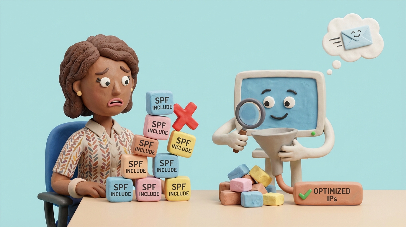 SPF flattening: how DMARCTrust's SPF Optimizer keeps your email flowing