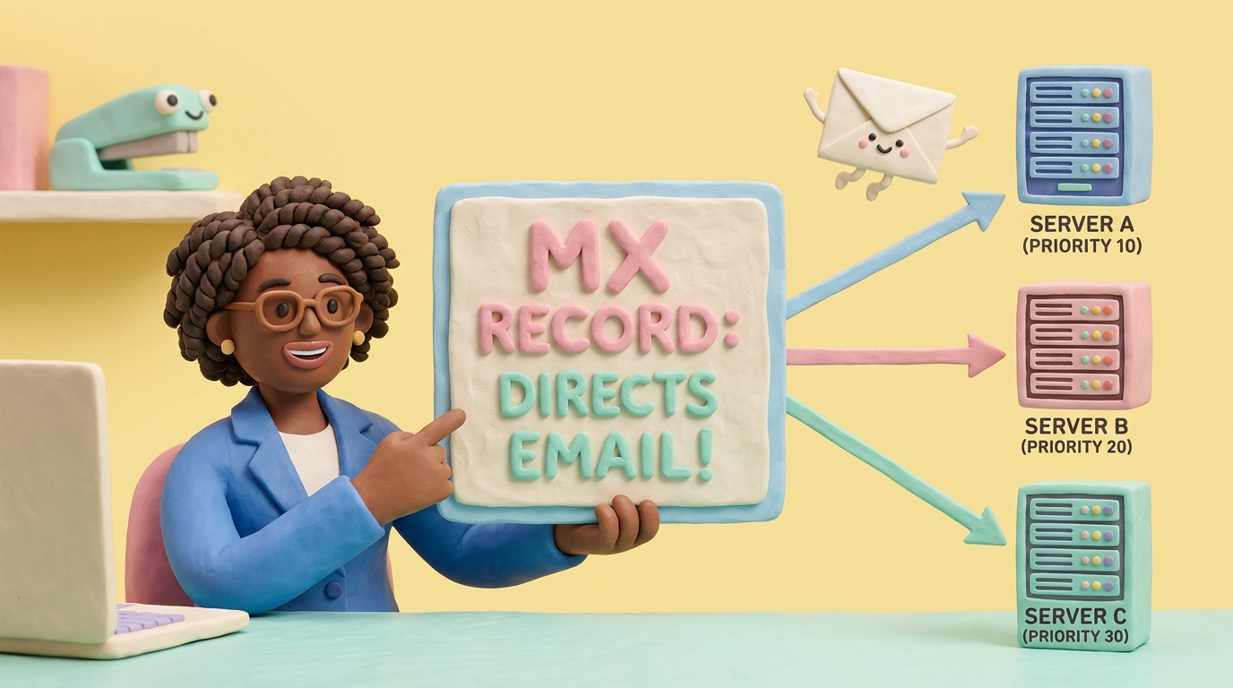 What is an MX record?